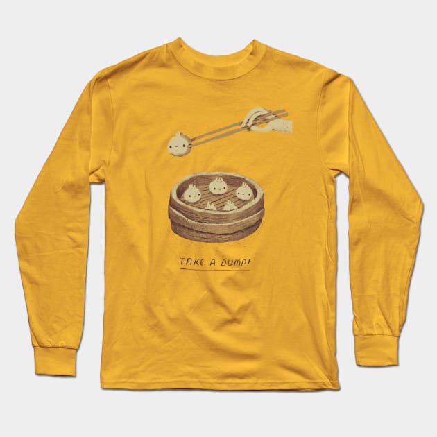 take a dump Long Sleeve T-Shirt by Louisros